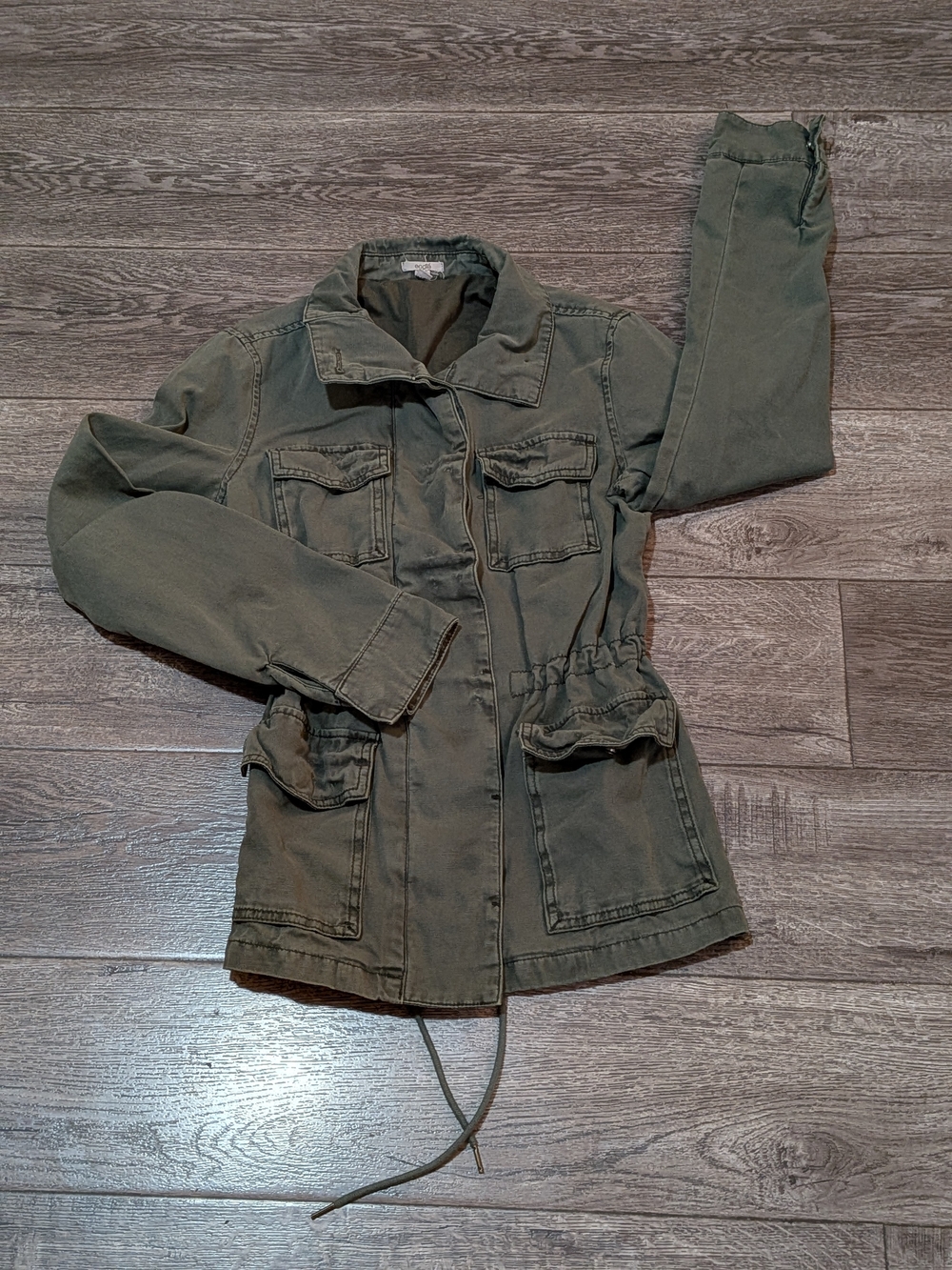 Ecote Urban Outfitters Olive Green Military Utility Jacket Size Small